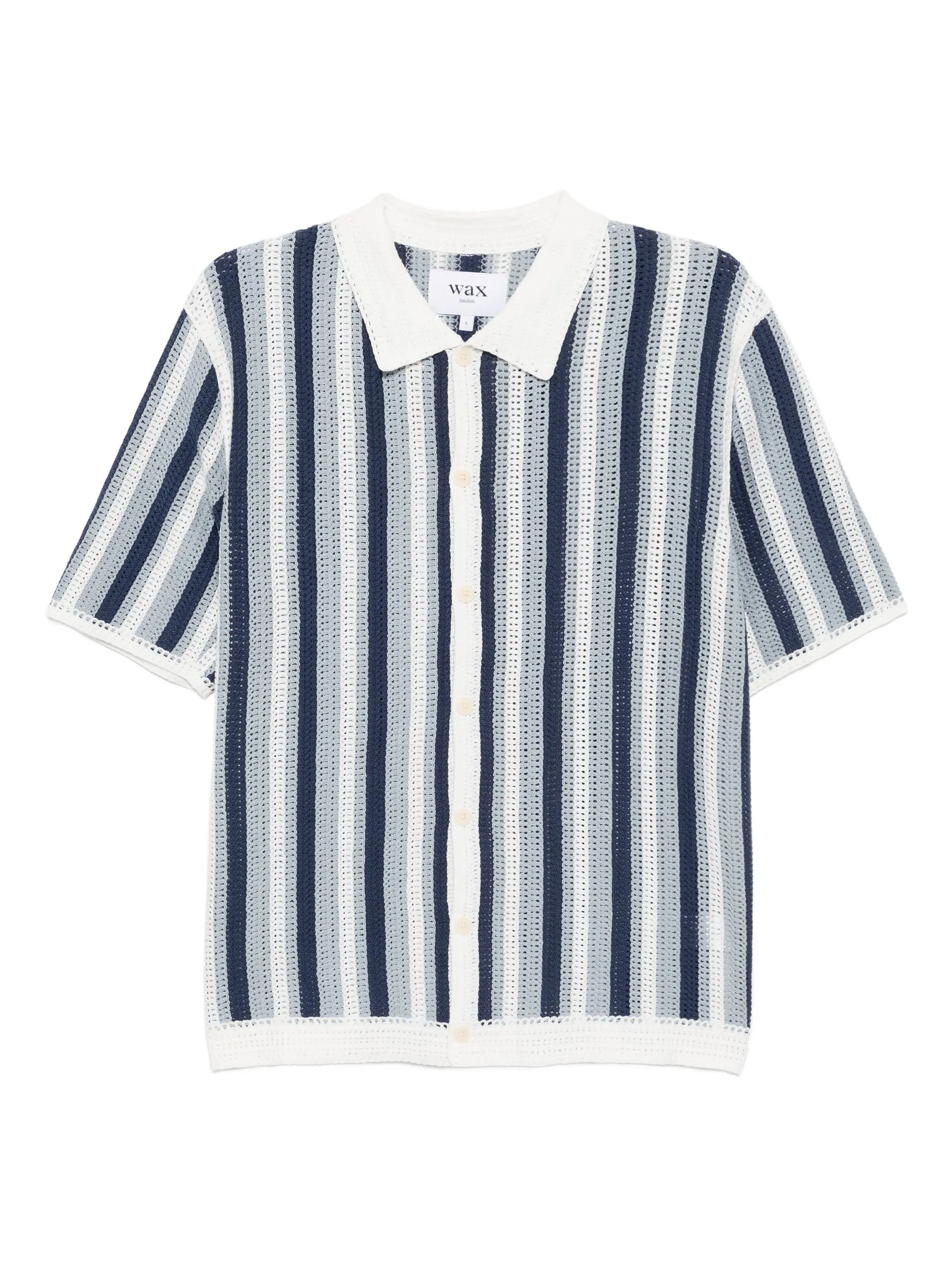 

Рубашка с короткими рукавами Wax London, синий