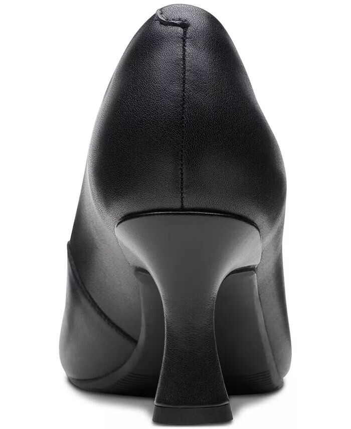 Женские комфортные туфли-лодочки Kataleyna Gem с острым носком Clarks, черный — фото 3