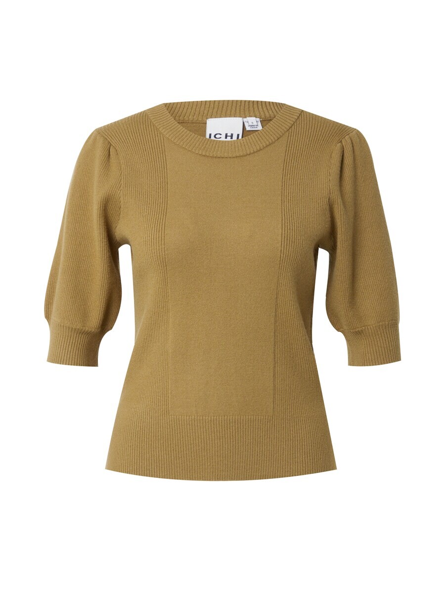 

Тонкий вязаный свитер ICHI Sweater BOSTON, хаки