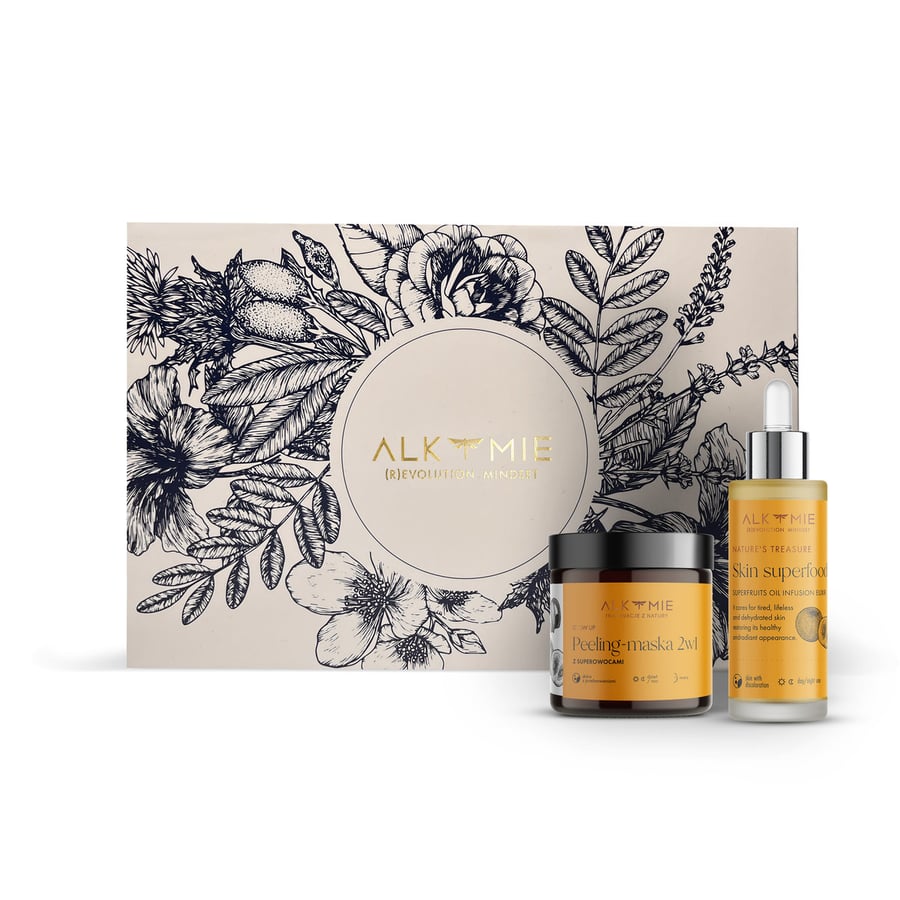 

Alkmie, Nature's Treasure, набор косметики, 2 шт.
