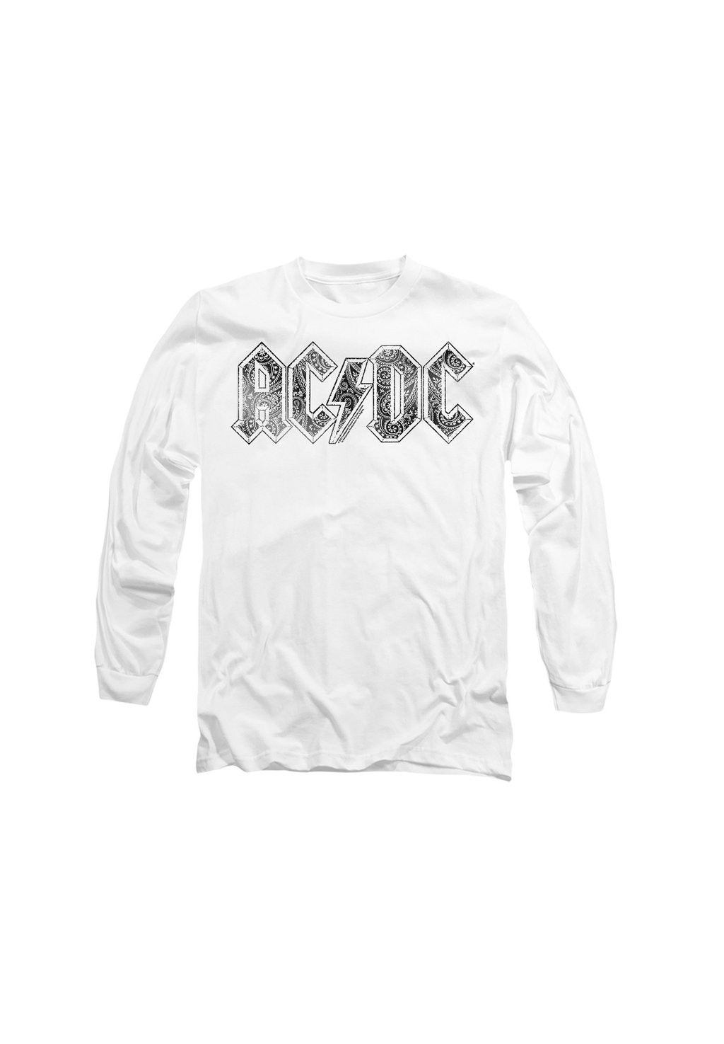 

Топ с длинными рукавами ACDC PAISLEY LOGO Cotton Soul, белый