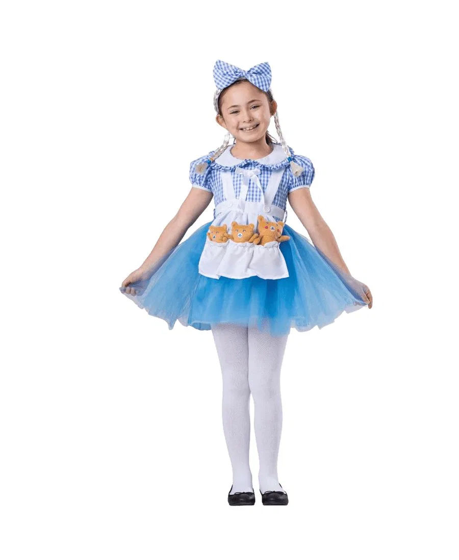 Костюм Златовласки для малышки Dress Up America, синий