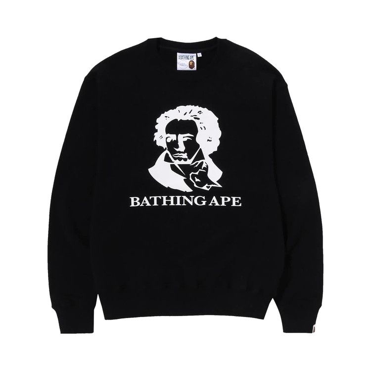 

Свитер BAPE Classic Bathing Ape Relaxed Fit Crewneck, Black