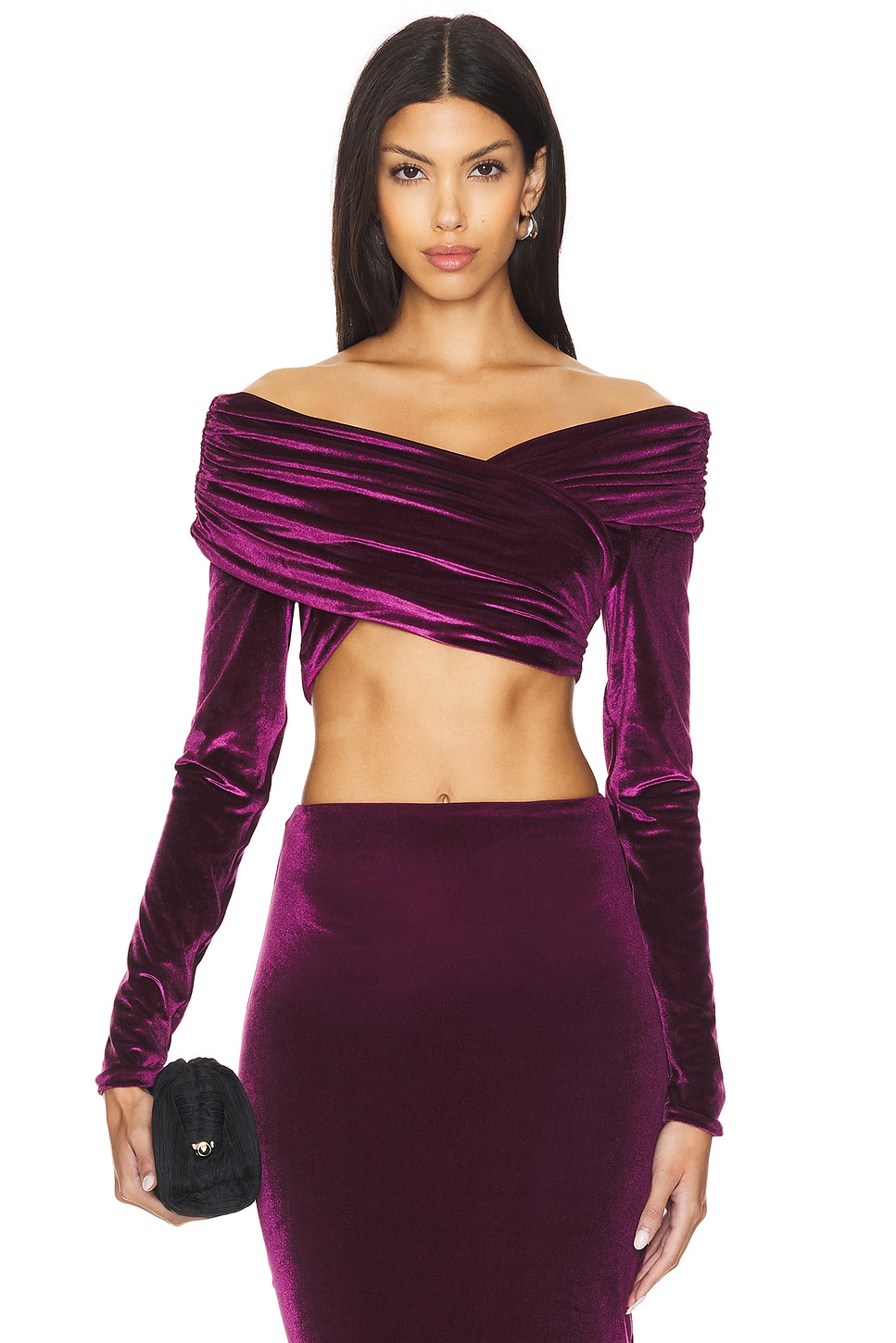 

Лидо топ Maygel Coronel, цвет plum