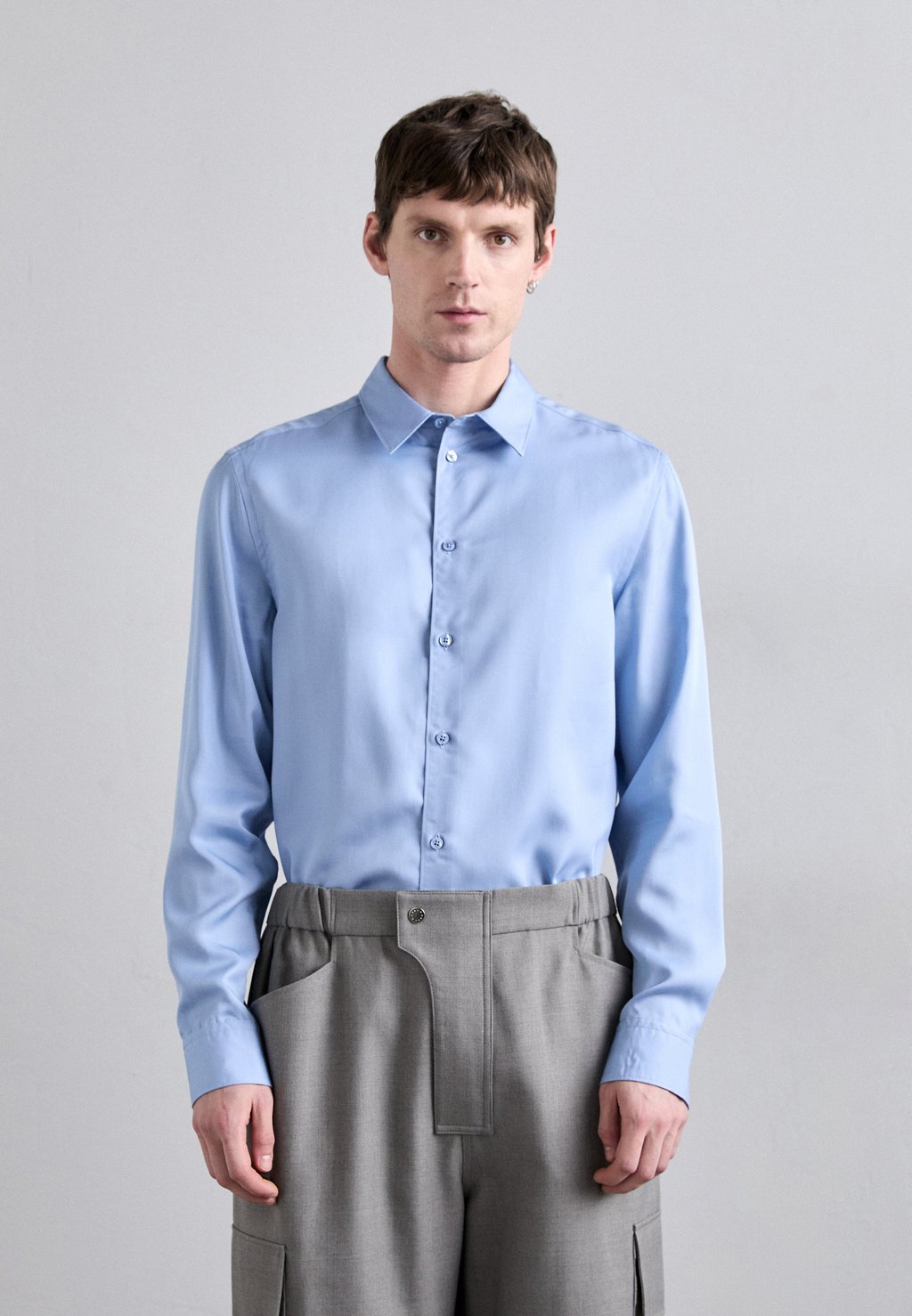 

Элегантная рубашка SLIM COMFORT J.LINDEBERG, светло-голубой