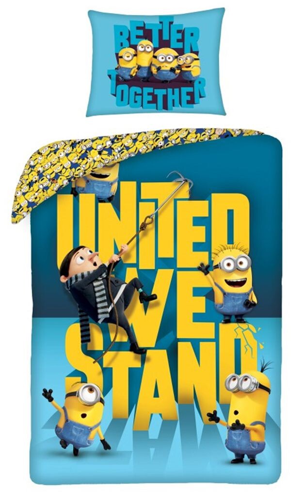 

Пододеяльник Minions United we Stand - 140 х 200 см - хлопок Halantex