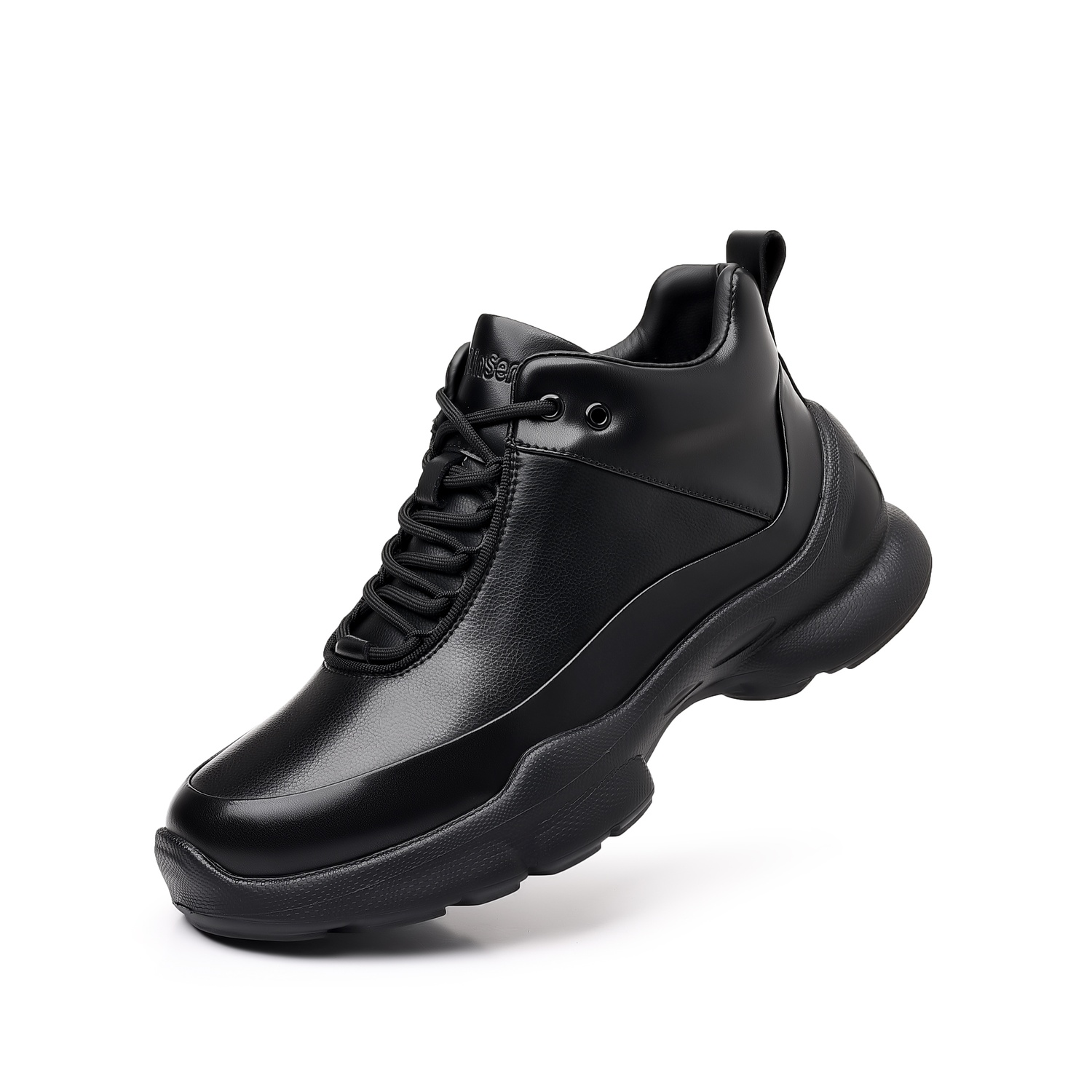 

Mulinsen Черные утепленные флисовые противоскользящие износостойкие полувысокие повседневные ботинки Black Warrior, цвет Black Fleece-Lined