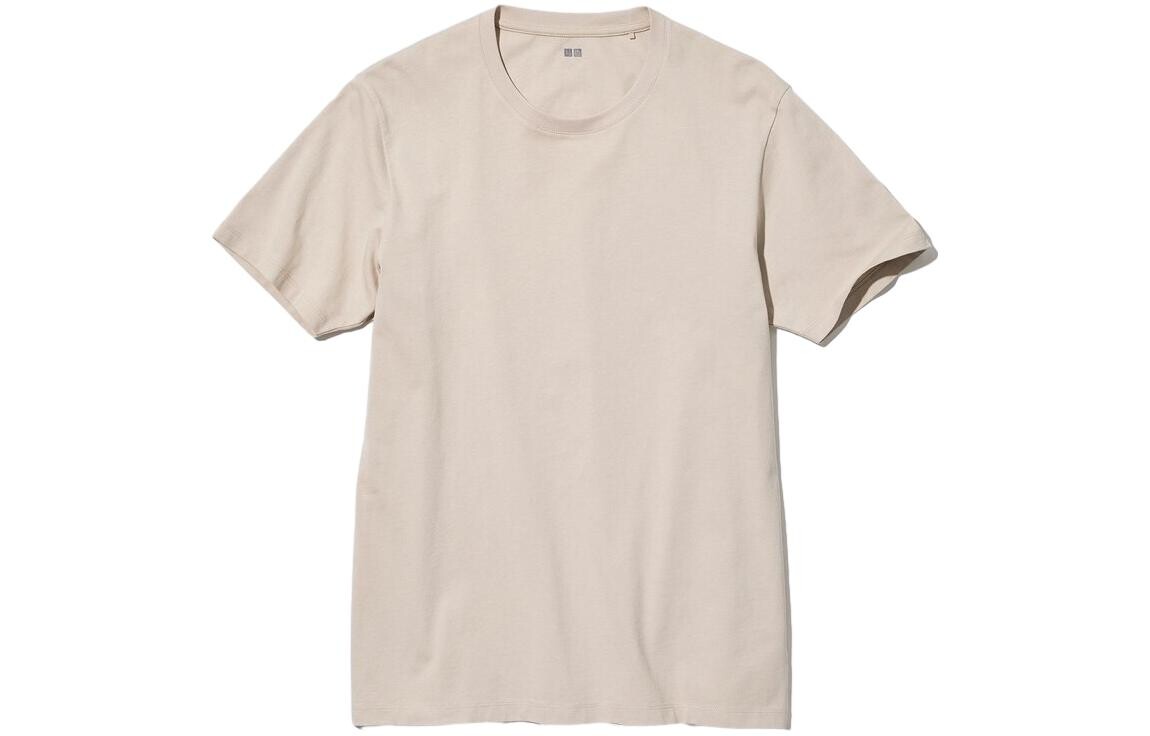 

UNIQLO Футболка унисекс, цвет Beige