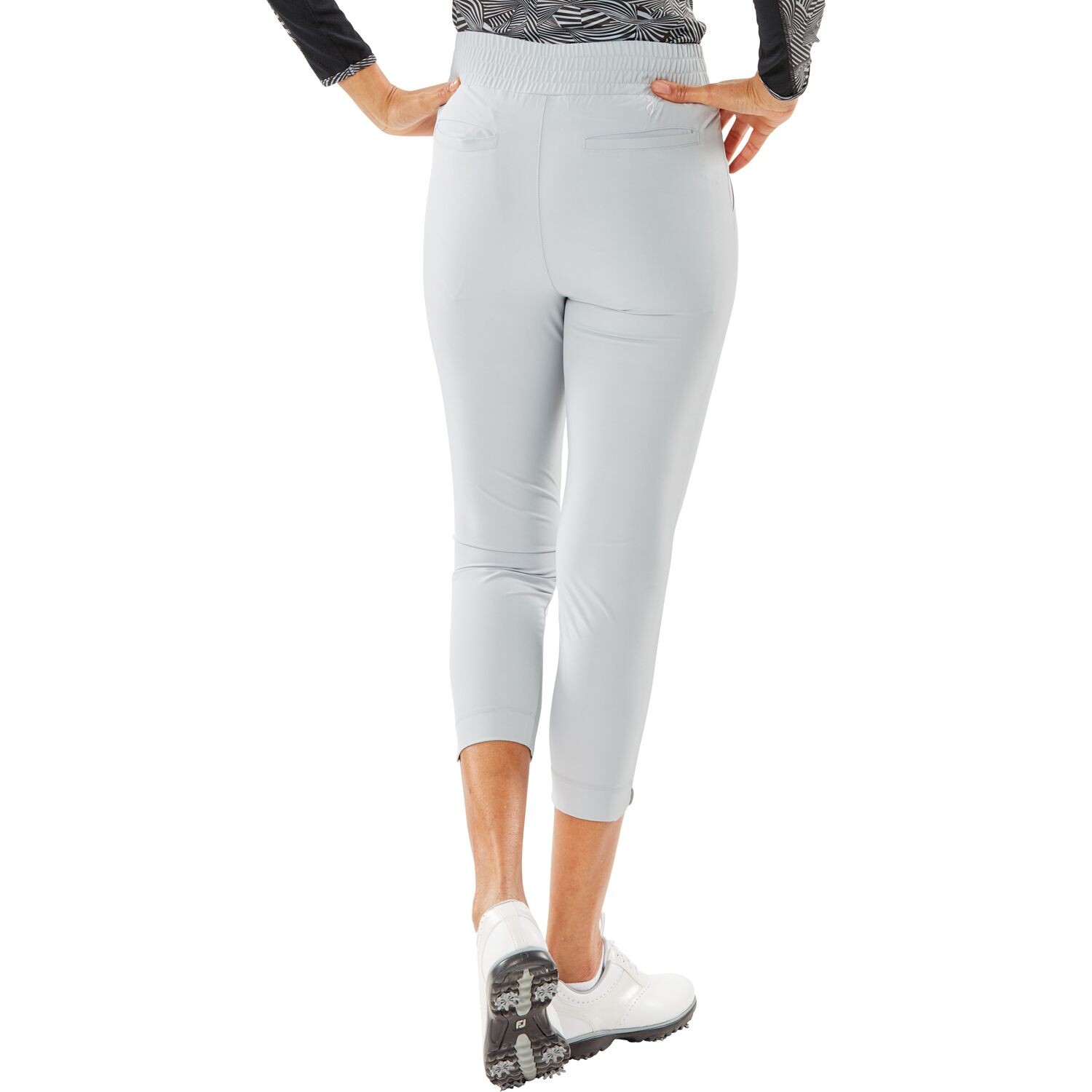 

Женская Нэнси Лопес Гольф Эйс Капри Nancy Lopez Golf, серебряный