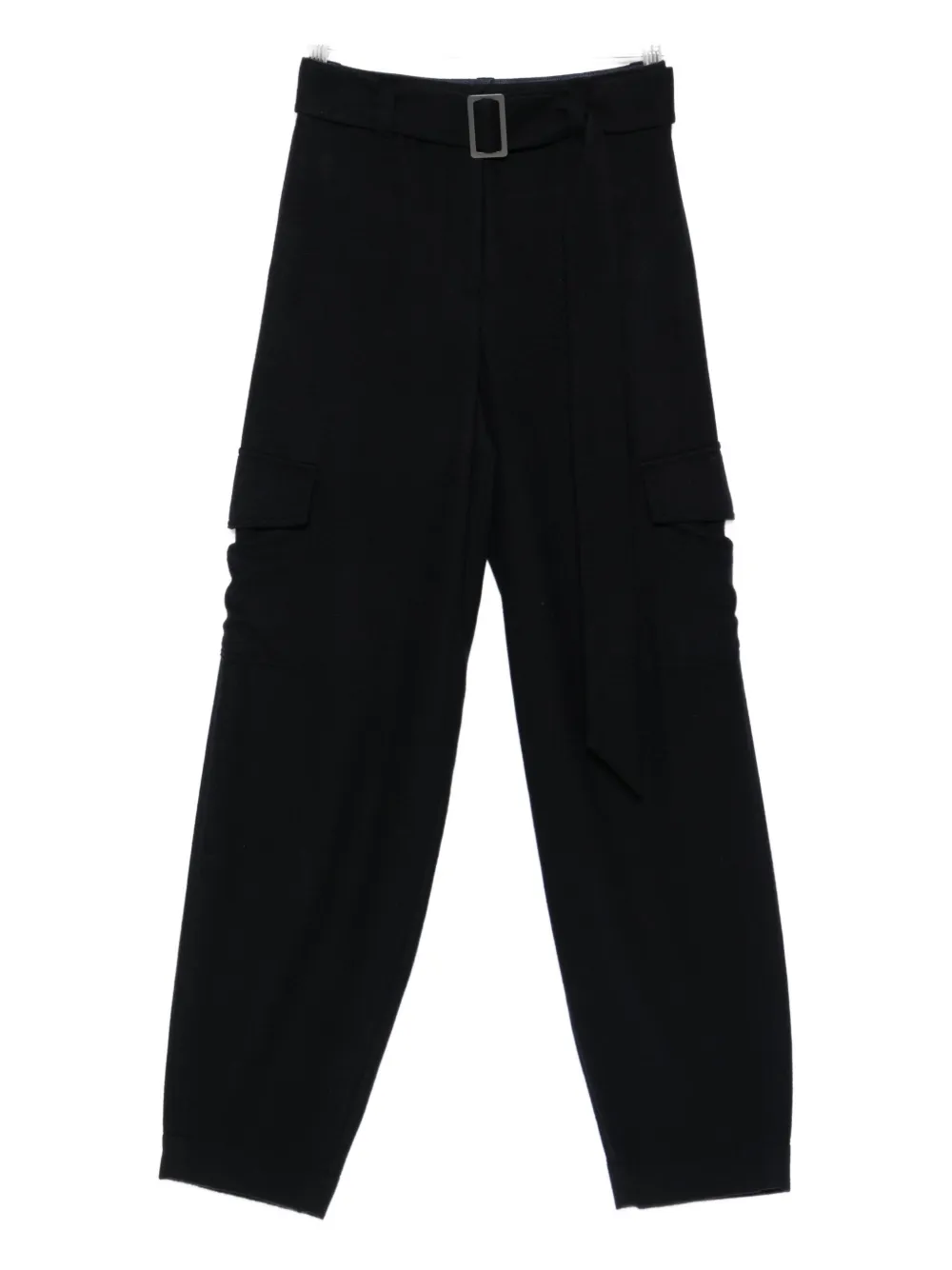 

Брюки с высокой талией EMPORIO ARMANI, черный