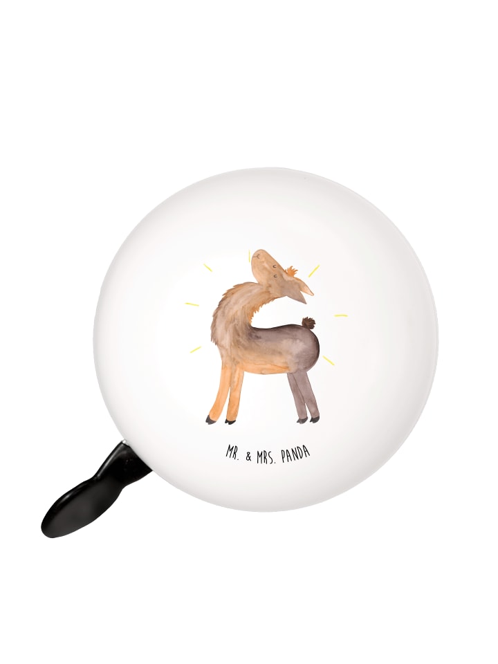 

Mr. & Mrs. Panda Велосипедный звонок, символика гордости лам, без слогана, белого цвета