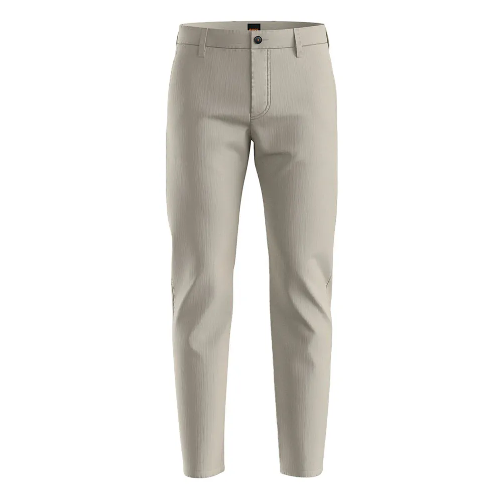 

Брюки чинос BOSS Tapered, бежевый