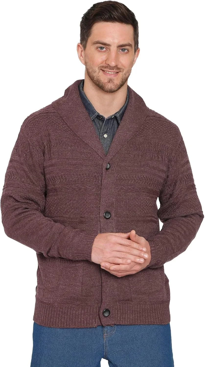 

Мужской кардиган с воротником шаль и карманами Turtle Bay New York