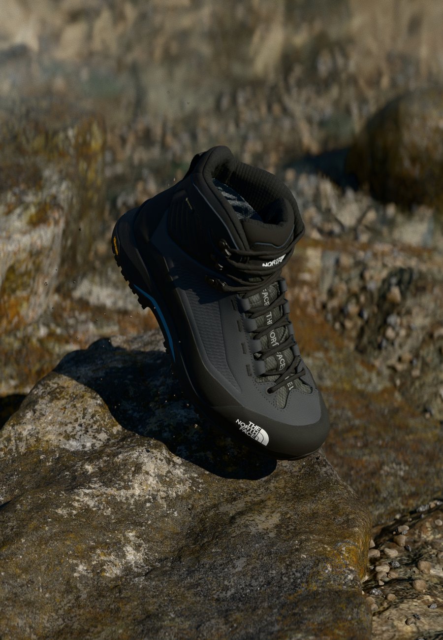 

Кроссовки The North Face M VERTO ALPINE MID GORE TEX, Asphalt Grey/Tnf Black/Grey