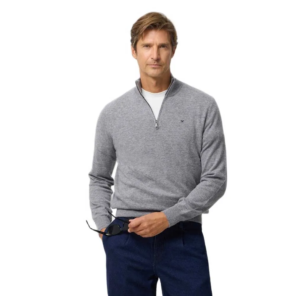 

Свитер Silbon Half zip, серый