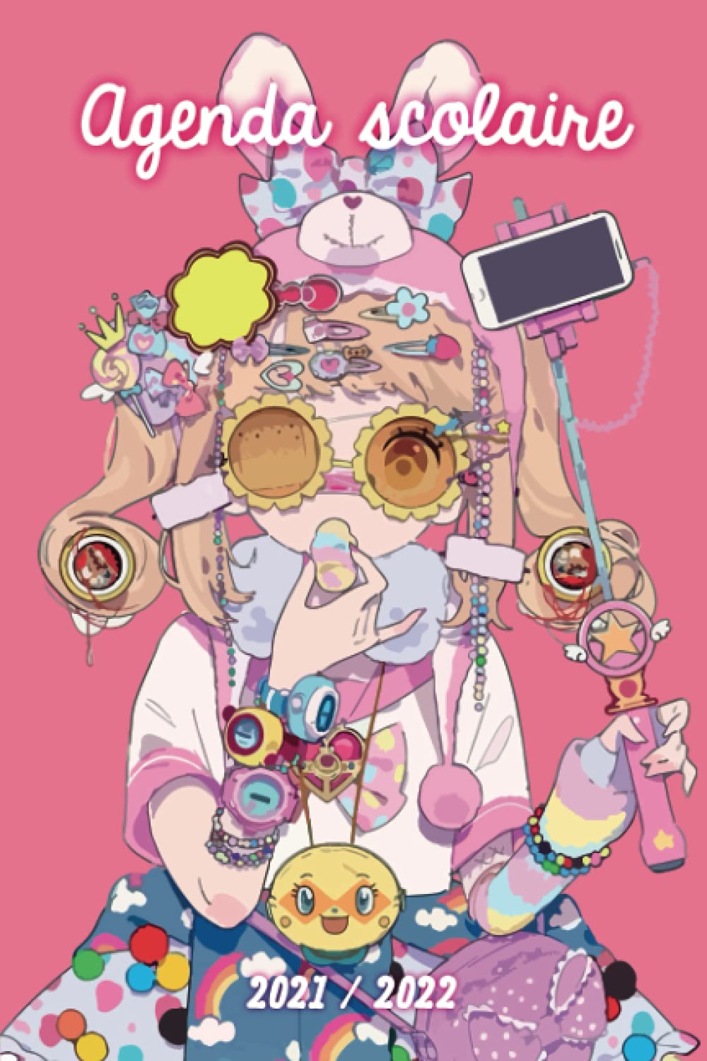 

Agenda scolaire 2021 2022: Organiseur pour noter devoirs | Septembre 2021 à Août 2022 | École, Collège, Lycée et Etudiants | Couverture Manga girl sweet (French Edition) (Independently published)