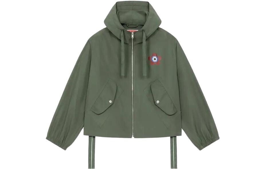 

KENZO Женская куртка, цвет зеленый