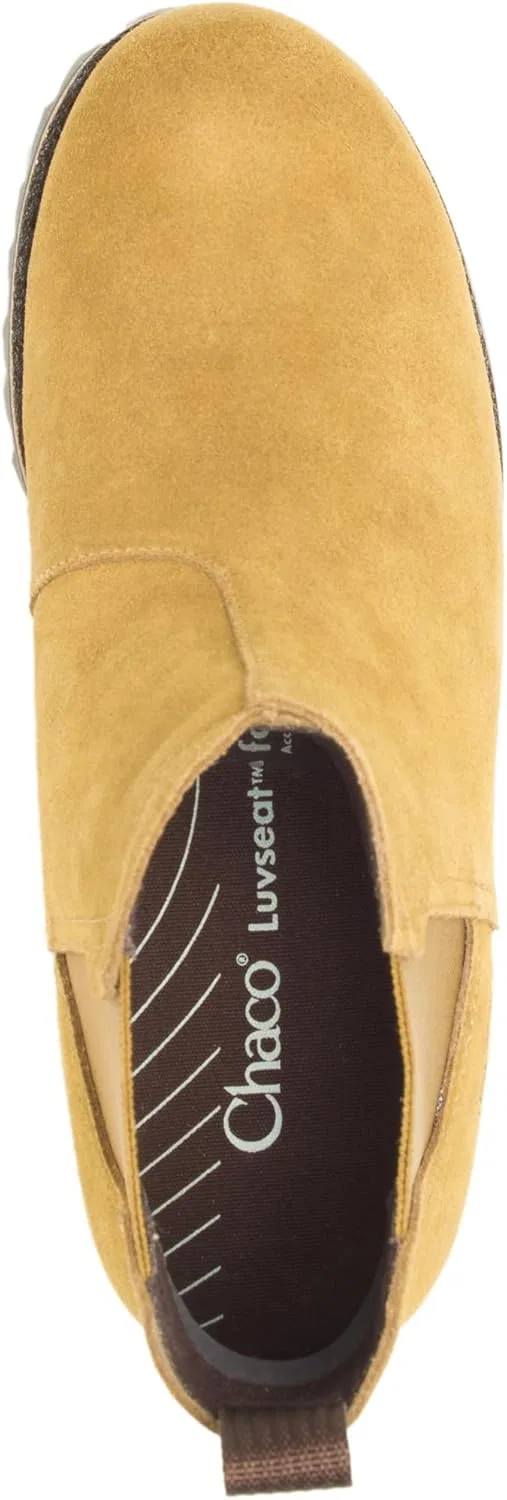 Женские водонепроницаемые кроссовки Chaco Fields Chelsea, Mustard Suede — фото 2