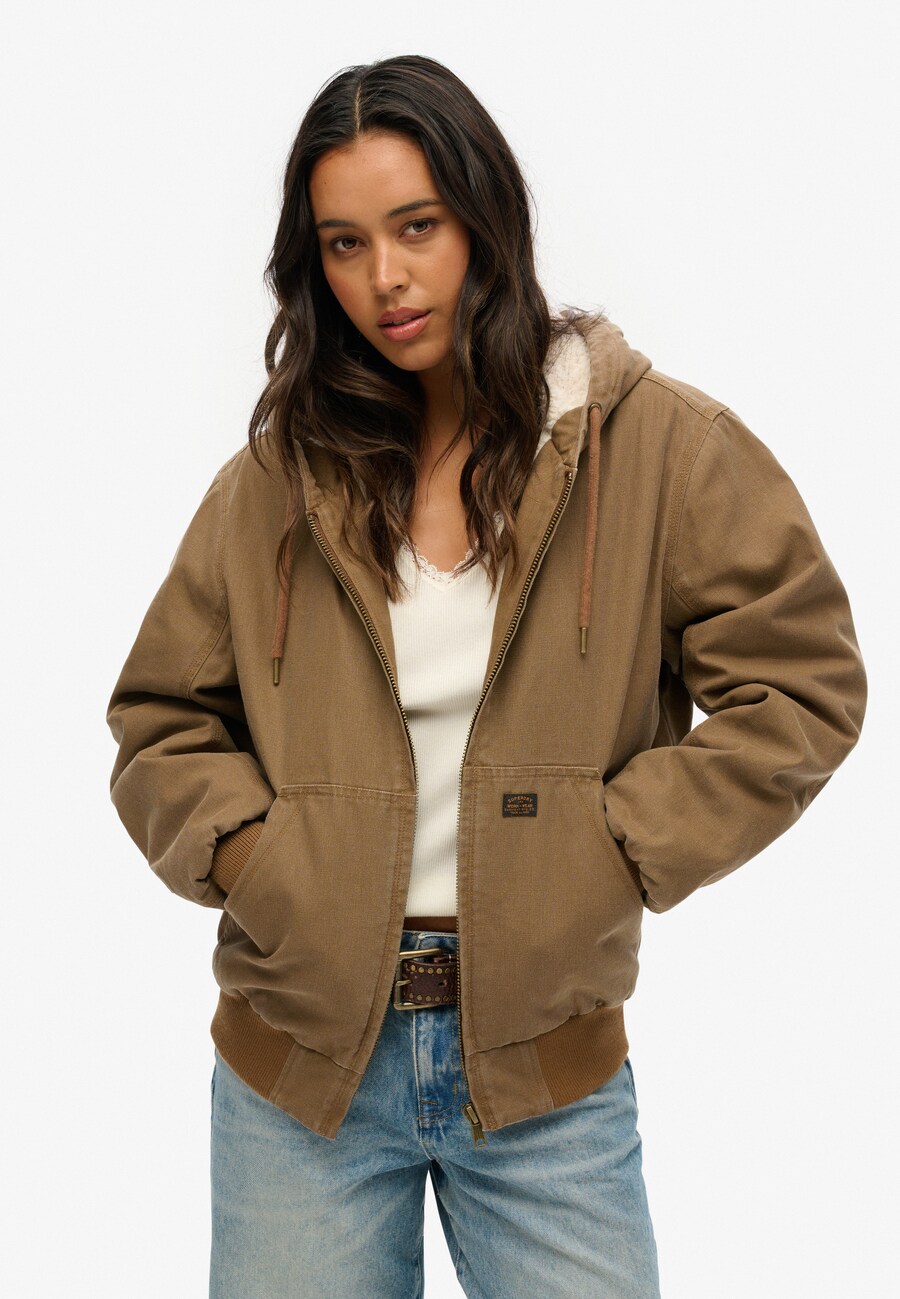

Демисезонная куртка Superdry, Light brown