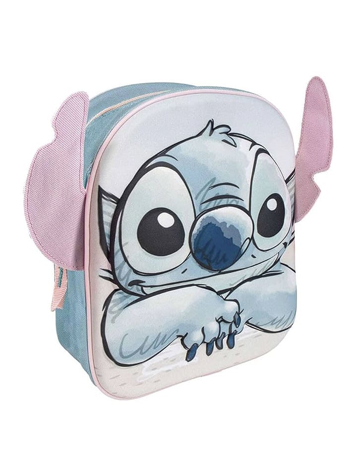 

Stitch 3D-рюкзак "Стич" светло-голубого/розового цвета