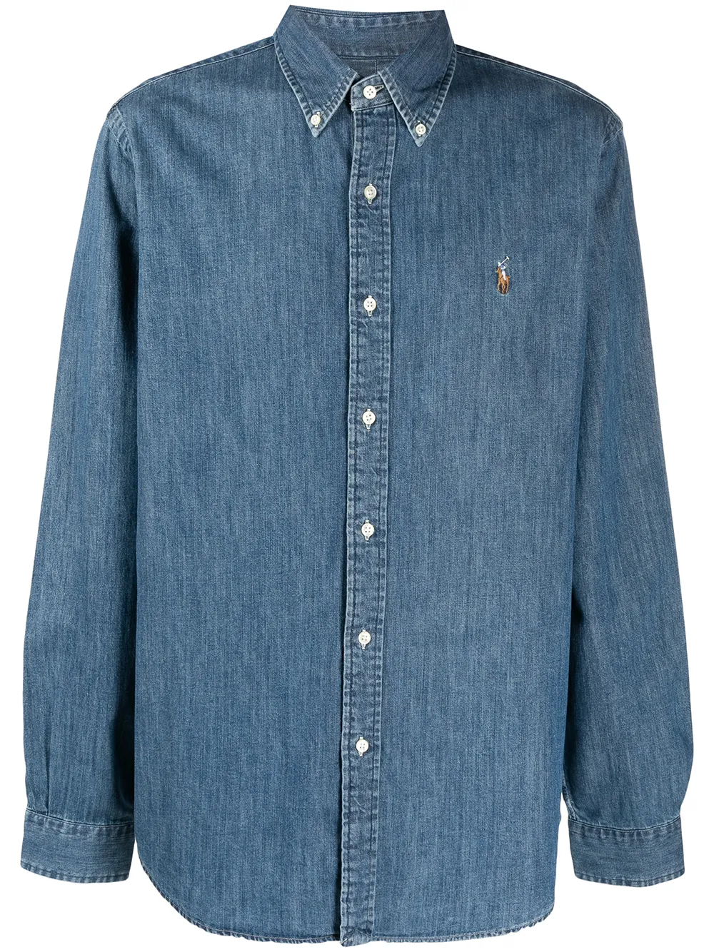 

Джинсовая рубашка Polo Pony POLO RALPH LAUREN, синий