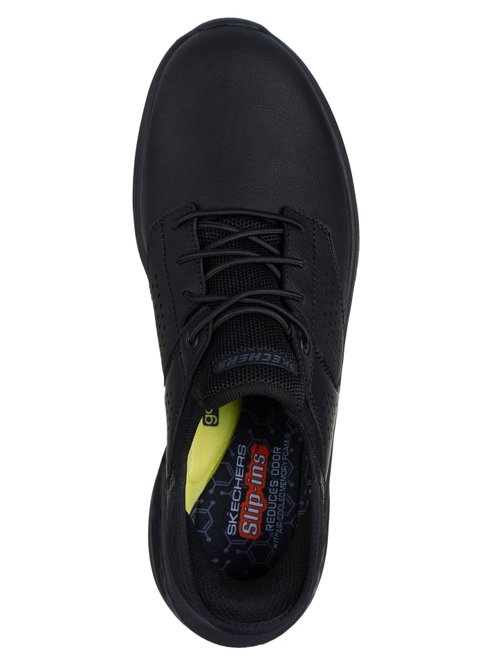 Низкие кеды SLADE-MACKLIN черного цвета Skechers — фото 3