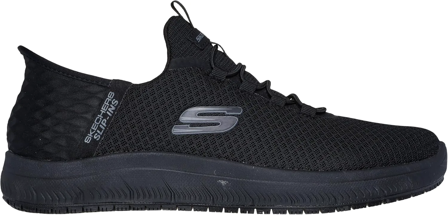Мужские слипоны Skechers Summits Colsin Sr с легким надеванием, черный