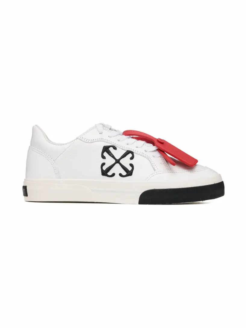 

Кожаные кеды New Low Vulcanized Off-White, белый