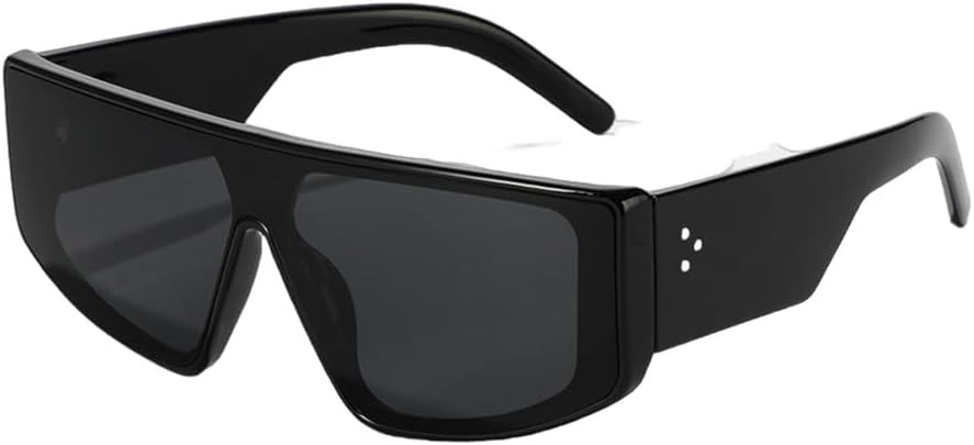 

Солнцезащитные очки в стиле ретро-панк для женщин и мужчин, винтажные солнцезащитные очки с защитой от УФ-излучения UV400 для использования на открытом воздухе HCPIHF, 1