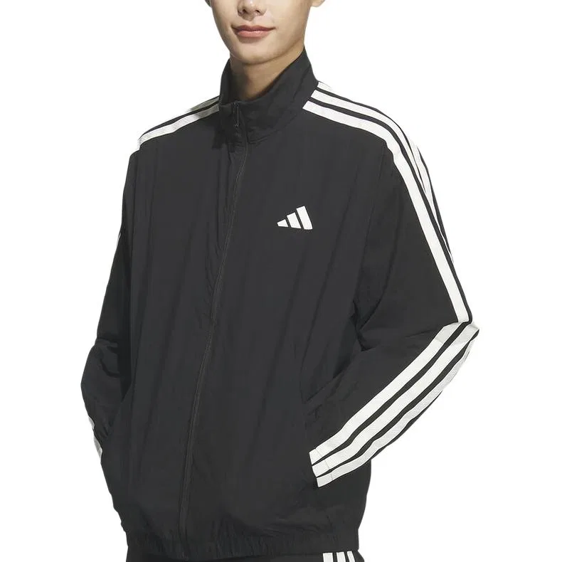 Куртка мужская Black, со стойкой, средней длины Adidas Originals — фото 3