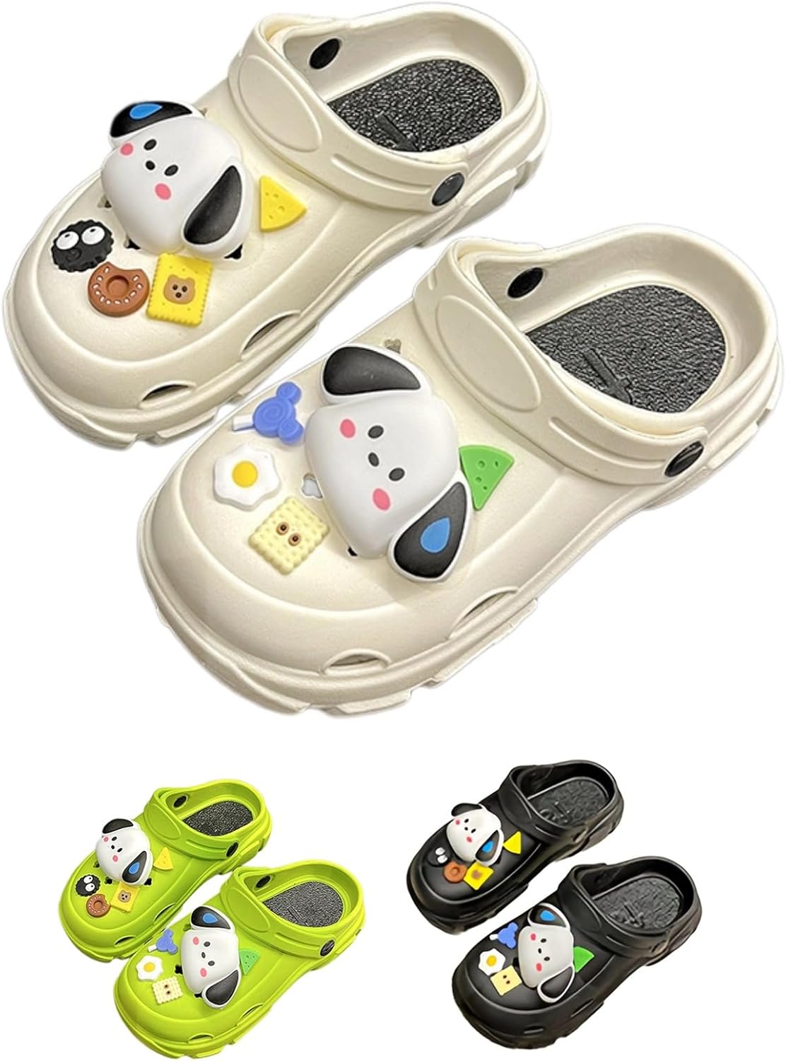 

Милые тапочки с щенком Тапочки для женщин и мужчин Мягкие домашние тапочки с удобной ноской для дома и улицы Креативные подарки носить пляжные тапочки для женщин как милый подарок Sourmei, белый