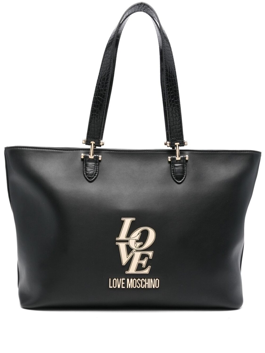 

Love Moschino сумка-тоут с логотипом, черный