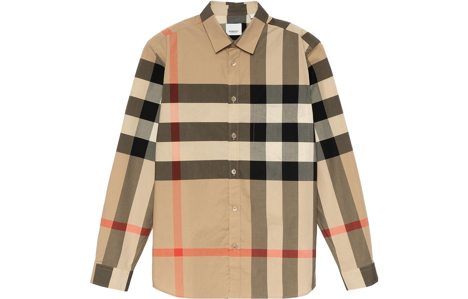 

Мужская рубашка Burberry, бежевый
