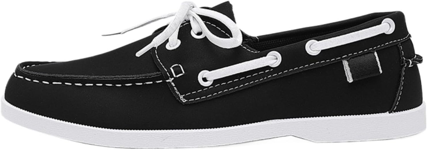 

Мужские оксфорды с платформой, туфли, стиль дерби на шнуровке, с цветной отделкой, противоскользящие, для офиса Azttoztto, черный