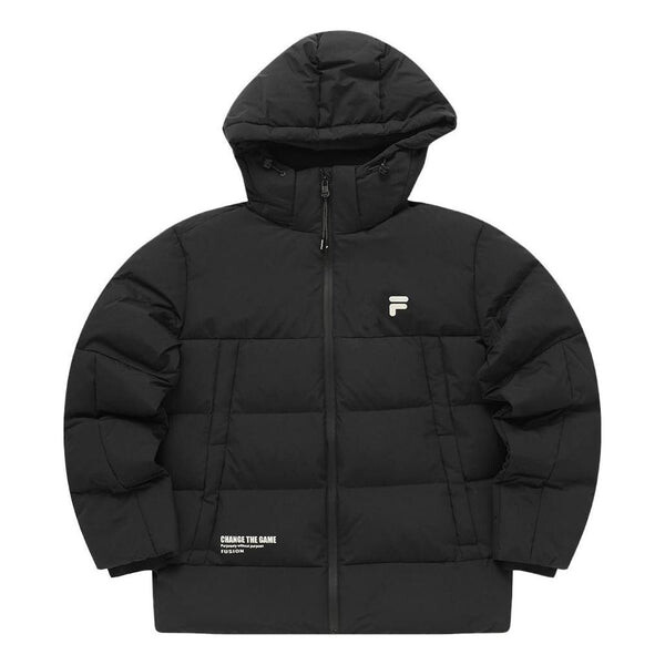 

Куртка down jacket 'black' Fila Fusion, черный