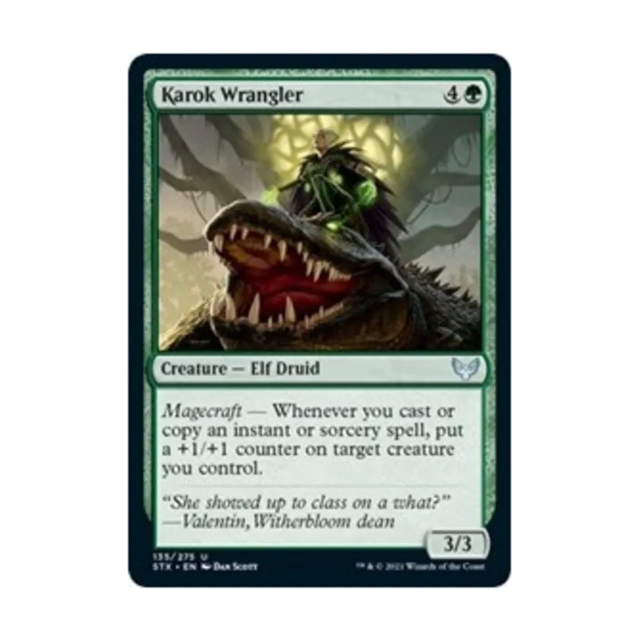 

CCG Карок Рэнглер (Ю), MTG - Strixhaven - School of Mages