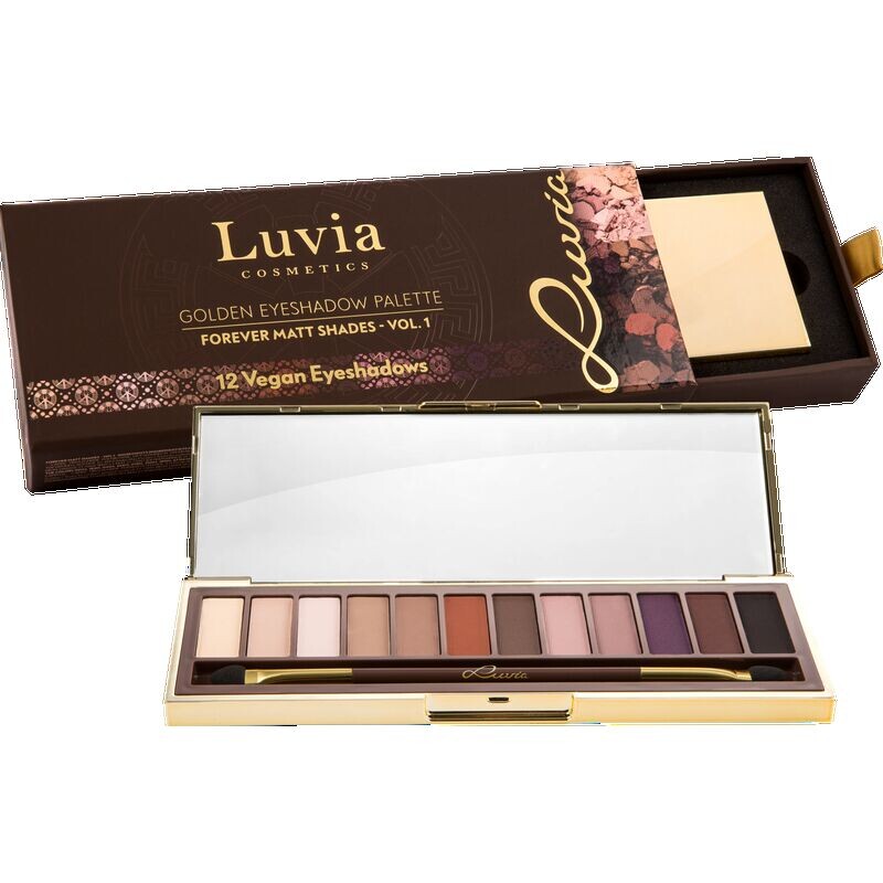 

Палетка теней Forever Matt Shades Vol.1 Luvia Cosmetics, 10 g
