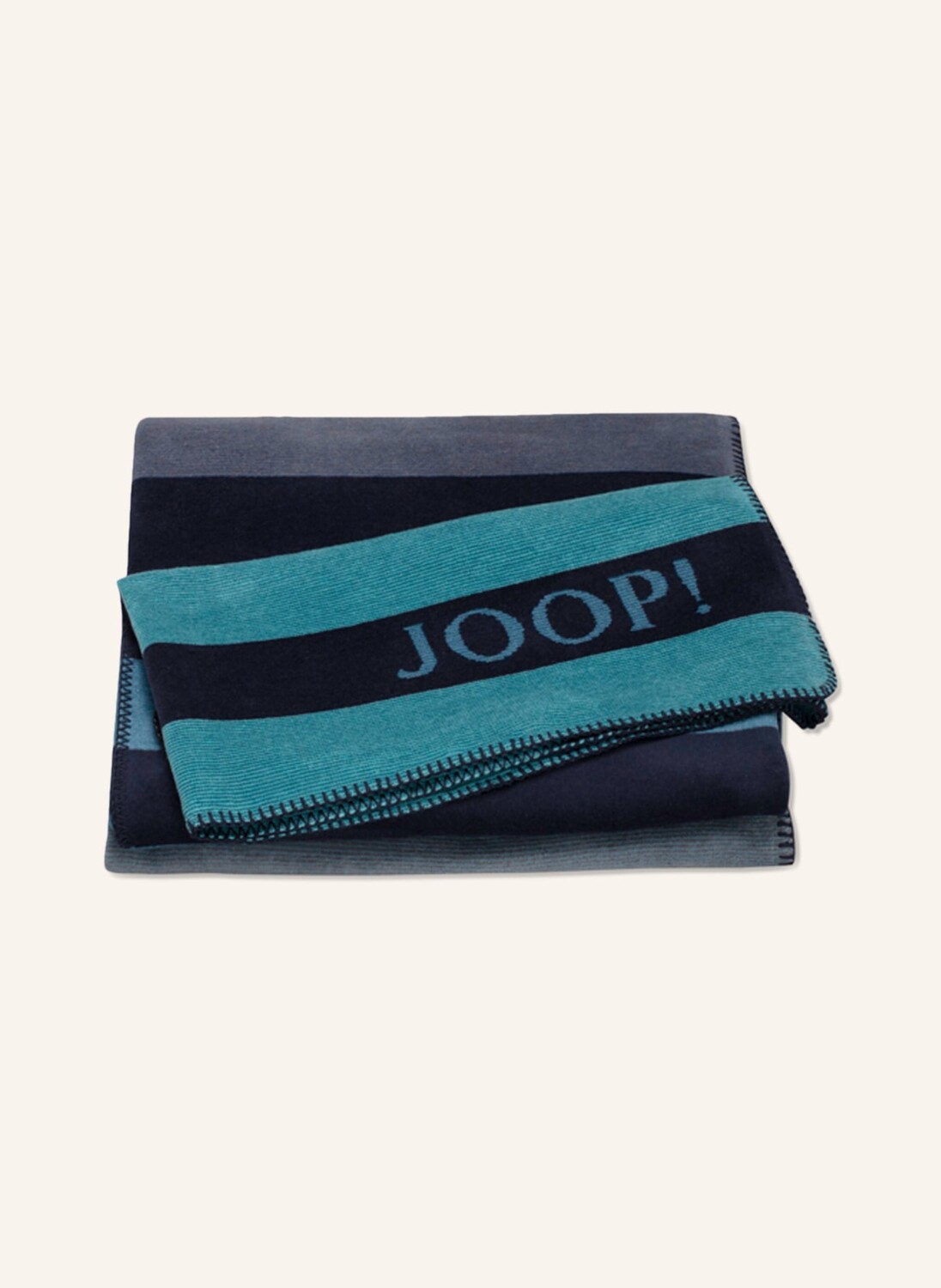 

Плед тон JOOP!, цвет PETROL/SCHWARZ/BLAU