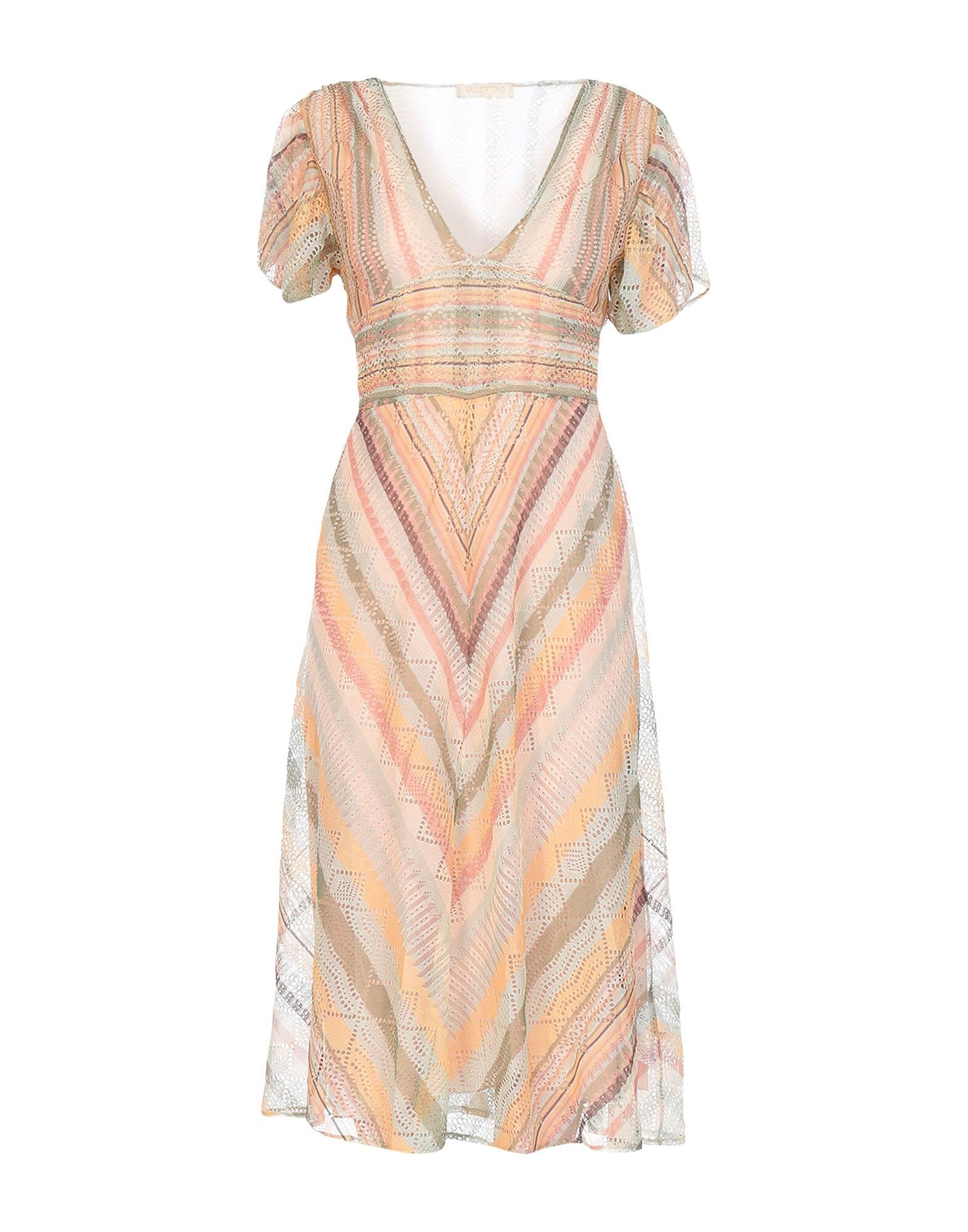 

Платье миди Valentino Garavani, бежевый