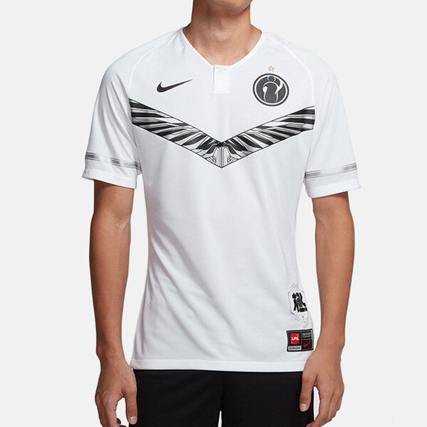 Футболка x lplig tournament с коротким рукавом Nike, белый — фото 4
