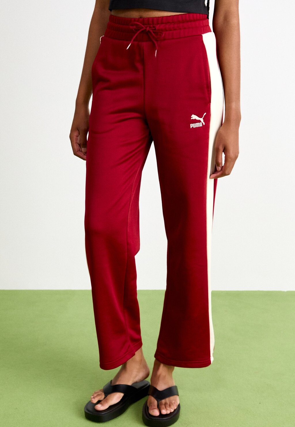 

Спортивные брюки ICONIC Puma, темно-красный