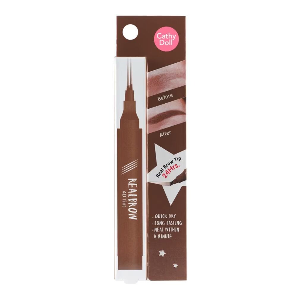 

Cathy Doll Real Brow 4D Тинт 2г.(М) 03 Темно-коричневый, Dark Brown