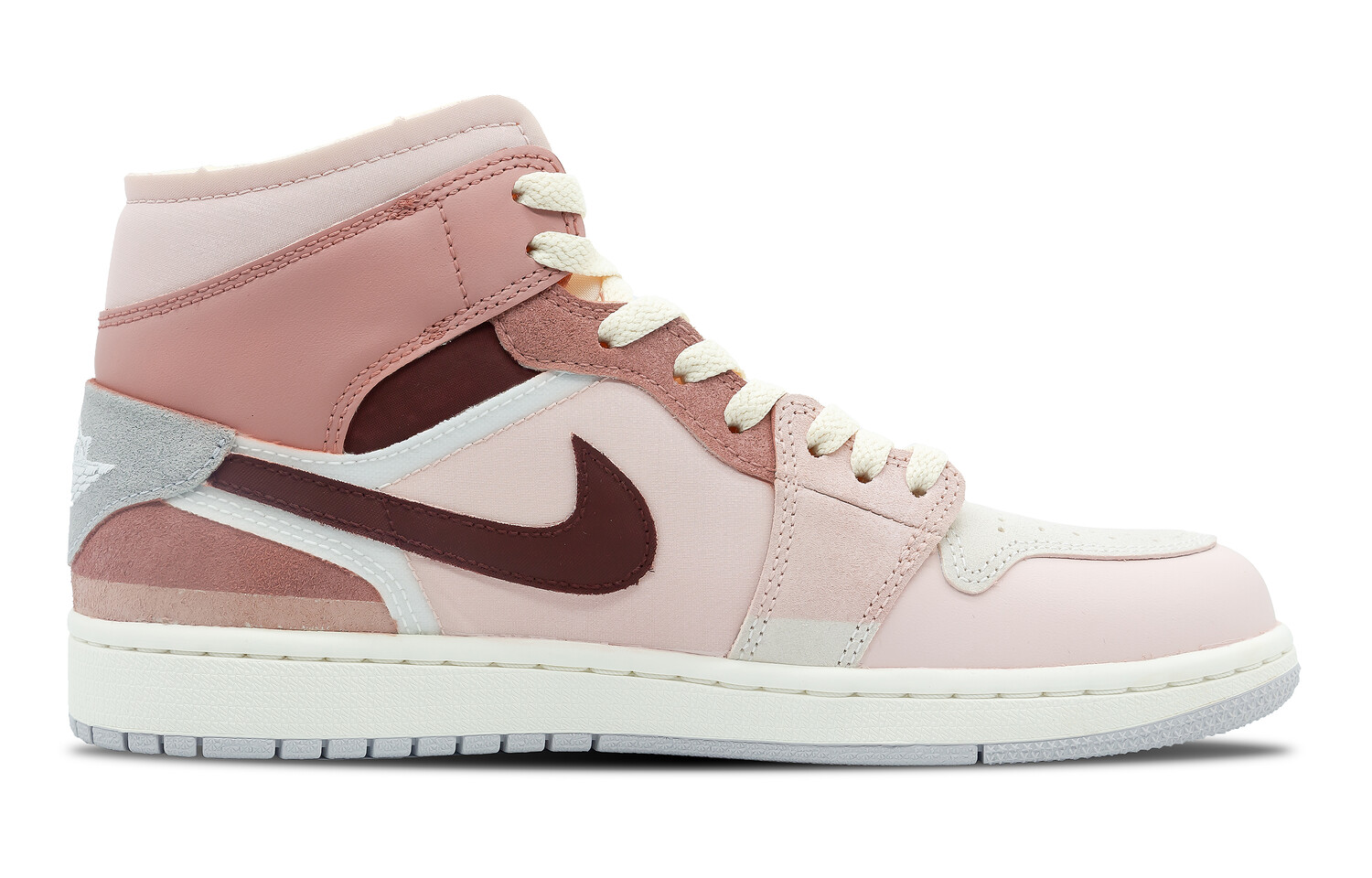 

Кроссовки Air Jordan 1 Vintage Basketball Shoes Men Mid-Top White