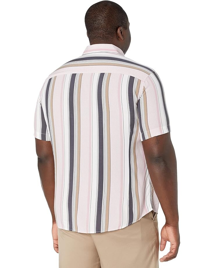 

Рубашка Johnny Bigg Big & Tall Bryant Stripe Shirt, розовый