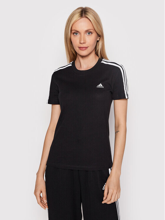 

Футболка узкого кроя Adidas, черный