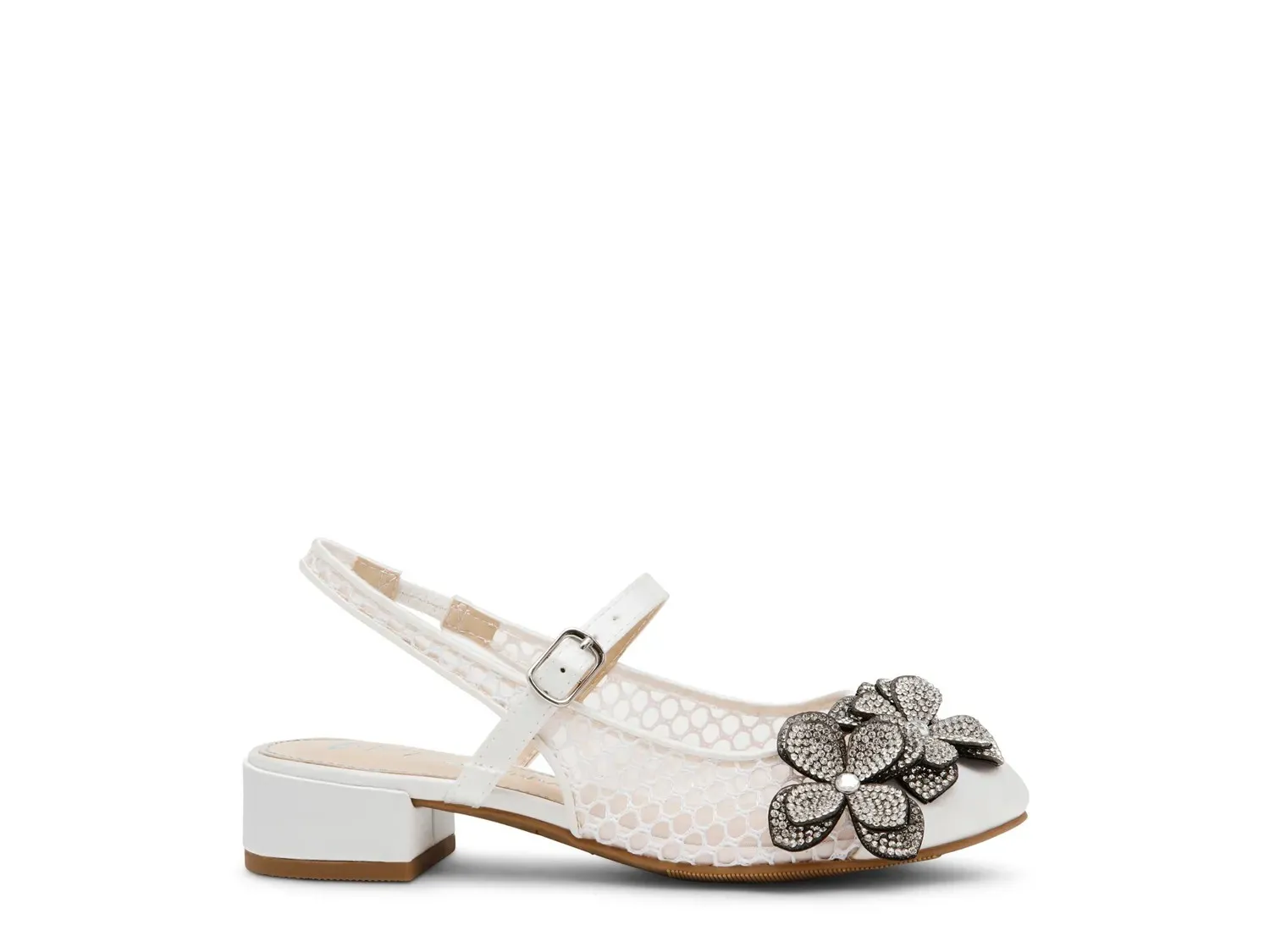 Туфли Betsey Johnson Sofya Pump - детские, цвет слоновой кости — фото 4
