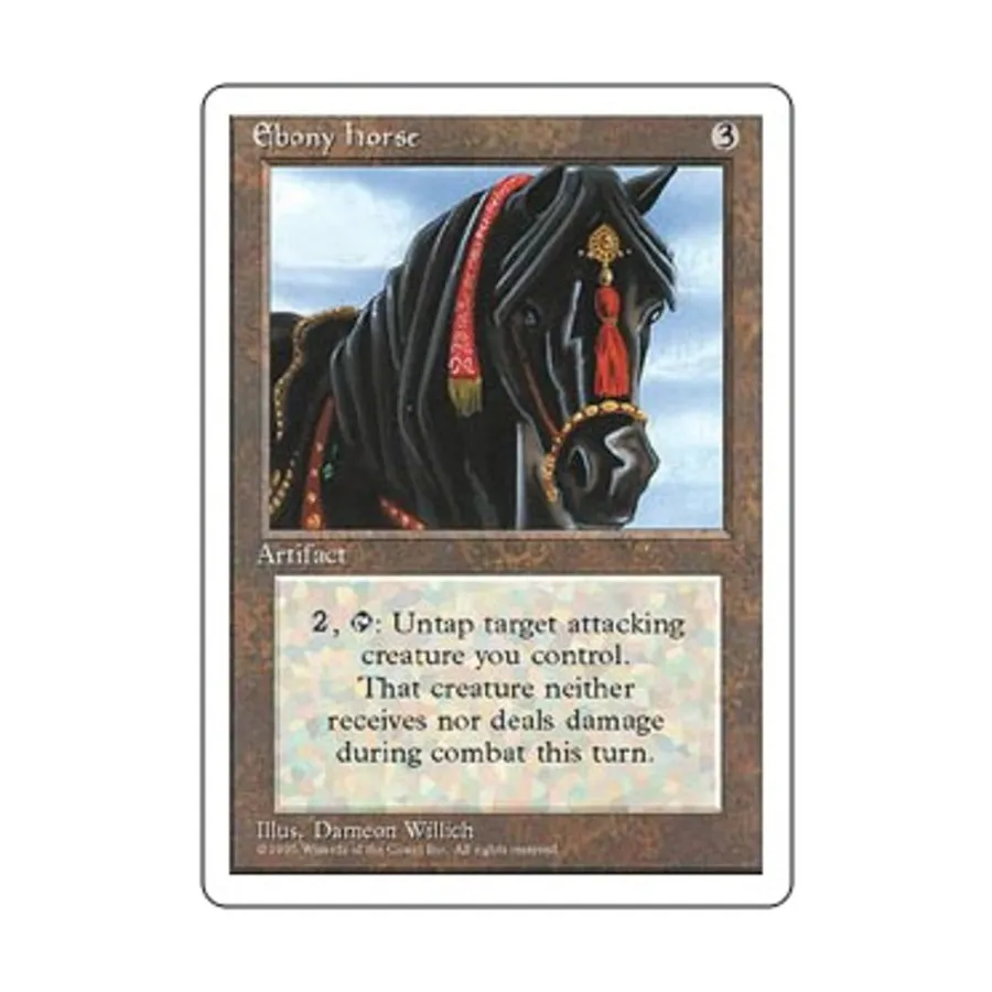 

CCG Эбеновая лошадь (клавиша R), MTG - 4th Edition