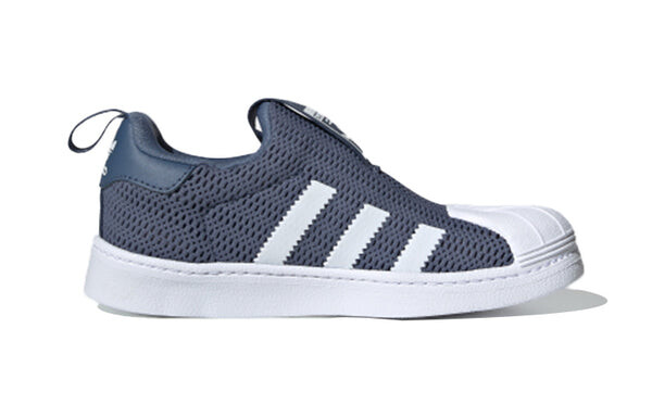 Кроссовки оригиналы superstar 360 c Adidas, синий — фото 2