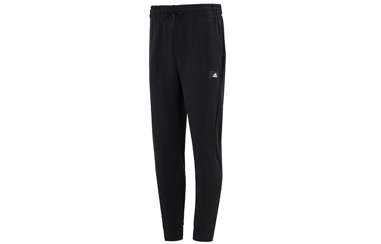 

Трикотажные спортивные штаны мужские черные Adidas, черный