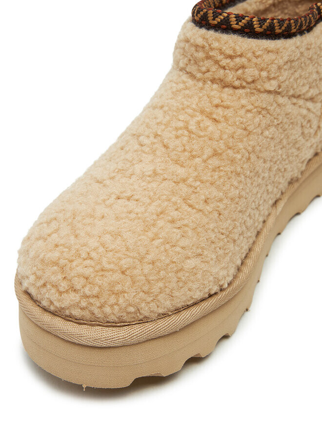Зимние ботинки Bearpaw Botas de nieve Snuggle Daphne Deco 3192W, бежевый — фото 4